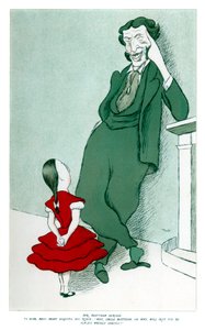 Matthew Arnold 1822-1888 en zijn nicht, 1904 door Henry Maximilian Beerbohm