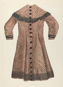 Challis meisjesjurk, ca. 1937