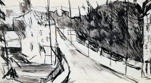 Straat van de Buitenwijken door Max Jacob