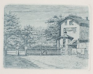 Een buitenhuis door Max Kleinsorg