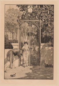 Bij de Poort Am Thor, 1887 door Max Klinger