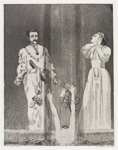 Ontzetting (Tent, opus XIV, deel 2, nr. 44) door Max Klinger