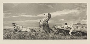 Intermezzi, Opus IV, Bl. 3: Centaur Achtervolgd