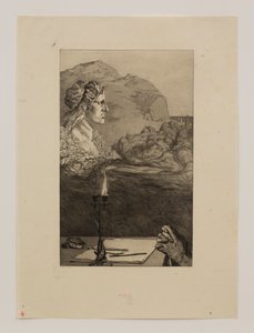 Toewijding van de schilder (Oproep) door Max Klinger