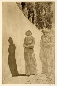Schaamte door Max Klinger