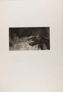 Het voorstel, uit Een leven door Max Klinger