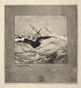 Vom Tode I, (Opus II, 1889) nr. 3 door Max Klinger