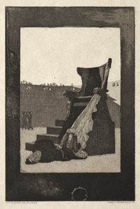 Vom Tode I, (Opus II, 1889) Nr. 6 door Max Klinger
