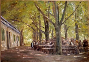 Een landelijke brouwerij in Branneburg in Beieren in 1893