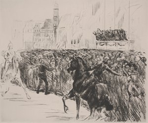 Aankomst van de Koningin van Holland