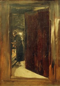 Vrouw in de keuken – Doorkijk