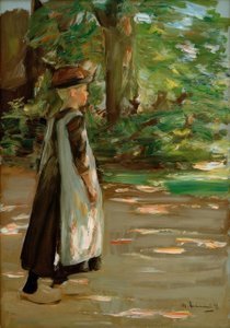 Lopend Meisje door Max Liebermann