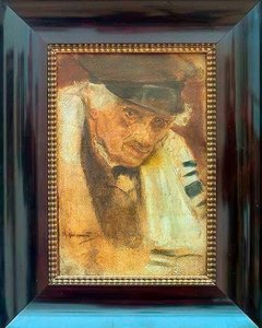 Jood in gebedskleed door Max Liebermann