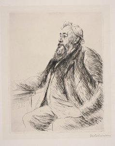 Portret van Brinckmann door Max Liebermann