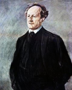 Portret van Gerhart Johann Robert Hauptmann (Obersalzbrunn, vandaag Szczawno-Zdroj1862 - Agnetendorf