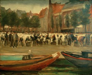 Veemarkt in Leiden