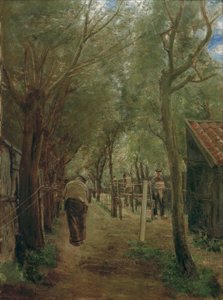 Touwslagerij door Max Liebermann