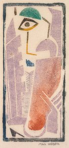 Portret door Max Weber