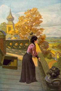 Illustratie voor Jane Eyre door Charlotte Bronte door Max Wulff