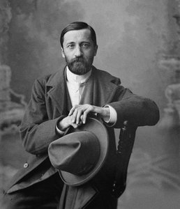 Portret van Dmitry Merezhkovsky door Maxim Petrovich Dmitriev