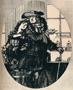 Le Lutrin, Chant II Boileau, c1920, 1923 door Maxime Pierre Jules Dethomas