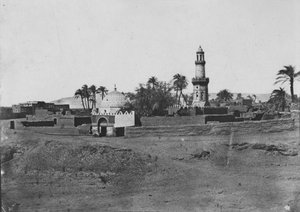 Haute Egypte: Moskee en Tombe van Mourad Bey, ca. 1850 door Maxime Du Camp