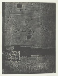 Westelijke Muur, Grote Tempel van Isis in Philae, Nubië, 184951, gedrukt 1852 door Maxime Du Camp