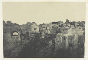 Westelijke wijk, Jeruzalem; Palestina