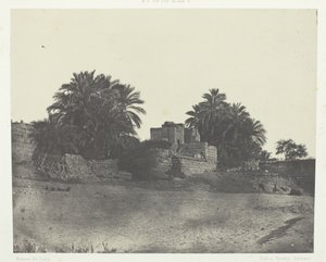 Ruïnes van een Romeinse vesting, Philoe, Nubië, 1849-51, gedrukt 1852