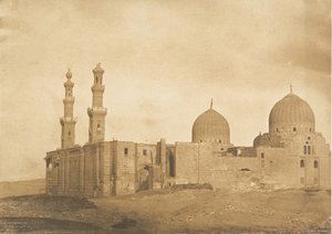 Algemeen uitzicht van de Moskee en het Graf van Sultan Bezkouk, El-Melek..., december 1849-januari 1850