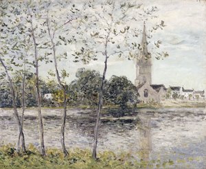 Bij de vijver in Rosporden, Finistère door Maxime Emile Louis Maufra