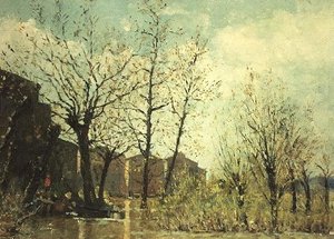 De Zondvloed door Maxime Emile Louis Maufra