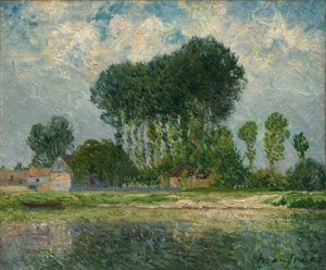 De Rivier door Maxime Emile Louis Maufra