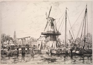 In Haarlem (Nederland)