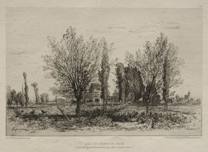 In de Velden van Cénon, 1876