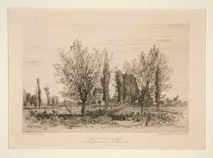 Dans les champs de Cénon door Maxime Lalanne