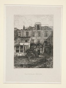 Hauteville-House, pl. 2 uit de suite Chez Victor Hugo (Victor Hugo) door Maxime Lalanne