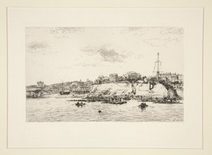 De La Plataine Brug bij Royan door Maxime Lalanne