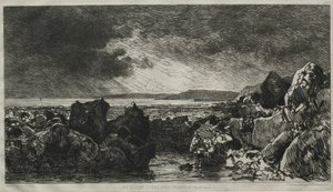 Les roches noires près Trouville