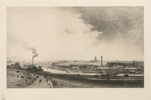 Aan de Seine door Maxime Lalanne