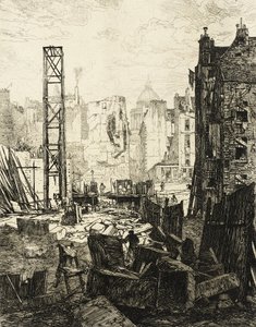 Aanleg van de Boulevard Saint-Germain door Maxime Lalanne