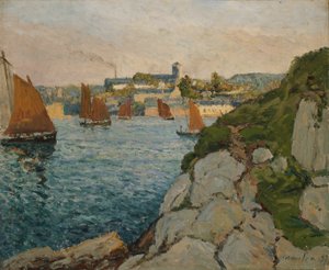 Douarnenez in Zonneschijn