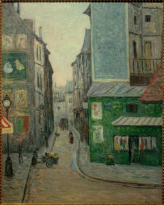 Plein St. André des Arts, Rue Suger, Parijs door Maxime Emile Louis Maufra