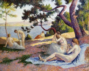 Badhuisgangers in Saint-Tropez