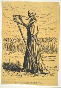 De Dood als Maaier door Maximilien Luce