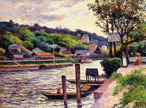Buitencafé aan de Oever van de Oise, 1897