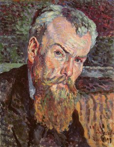 Portret van Henri Edmond Cross (1856-1910) 1898 (detail)