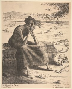 Hare Majesteit de Hongersnood door Maximilien Luce