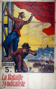 Het tijdschrift La Bataille syndicaliste 27 april 1911 door Maximilien Luce