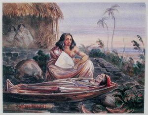 Een Begrafenis in Tahiti, c.1841-48